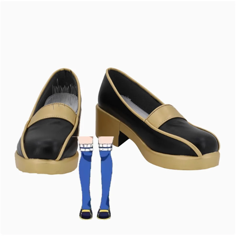 

Cosplay Lucy Heartfilia Shoes Anime Characters Shoe Costume Prop Shoes for Halloween Party------customized