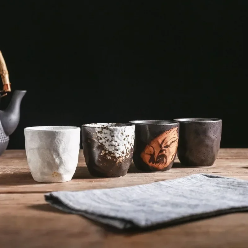 

Japanese Retro Ceramic Tea Cup Homestay Specialty Coffee Matcha Casual Cup