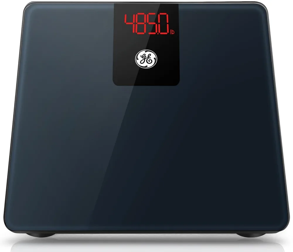 

Digital Bathroom Scale with Bluetooth, 500lb Capacity, Accurate BMI Weighing Machine for Body Weight