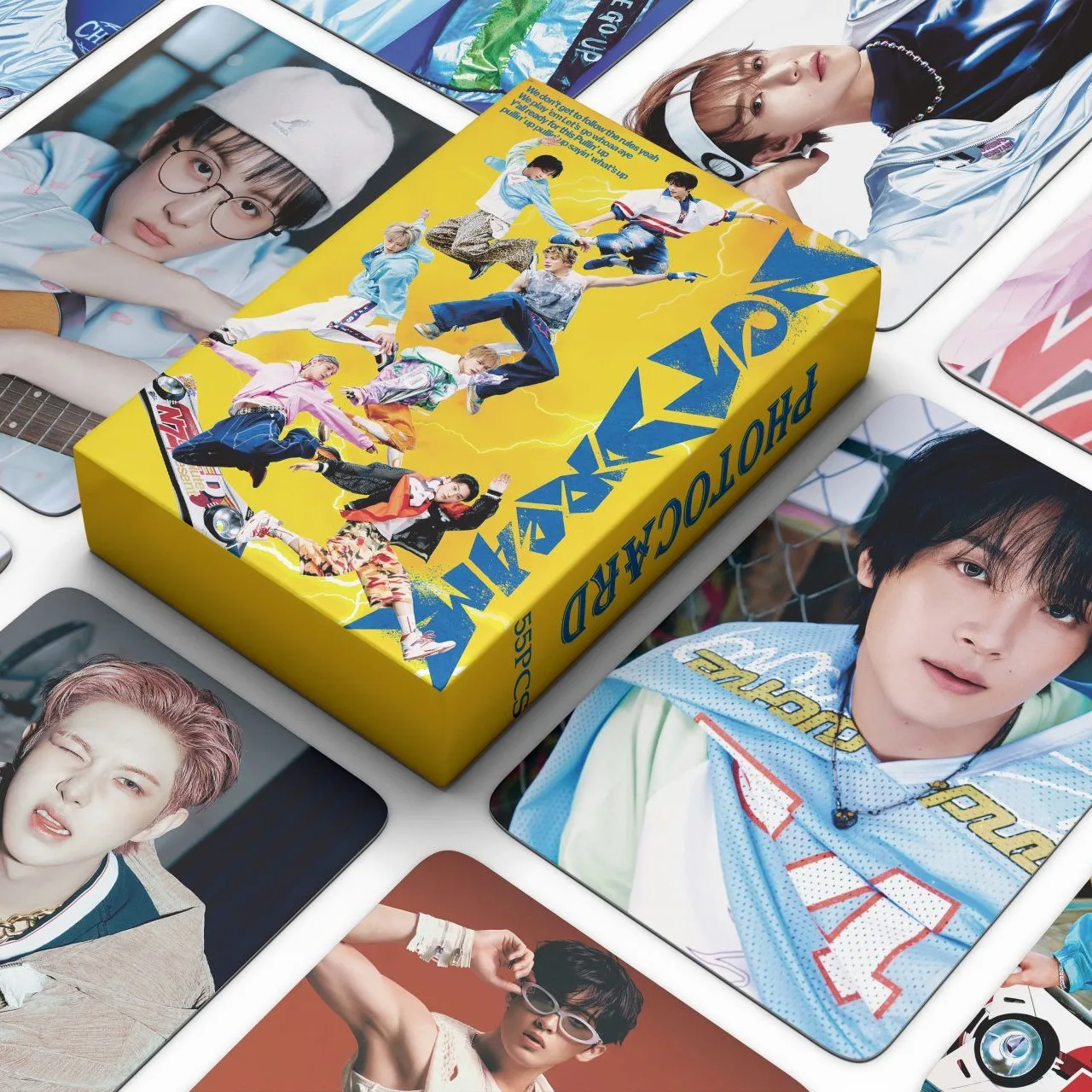 55Pcs/Box NCT DREAM Go Back To The Future Photocards Lomo Cards Photo Card for Fans Collection