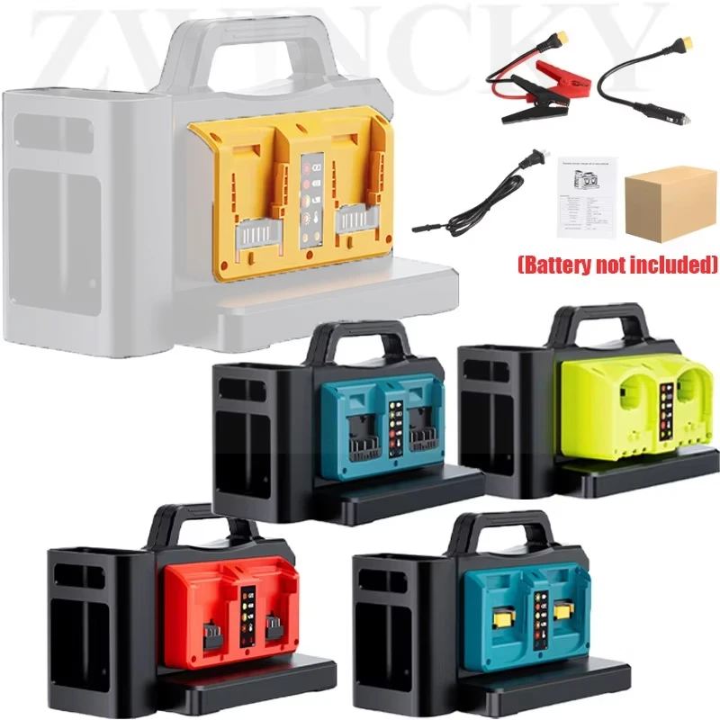 

Inverter for Makita/Dewalt/Milwaukee/Ryobi，18V Battery Inverter for Bosch，Battery Pure Sine Wave Inverter for Camping Emergency