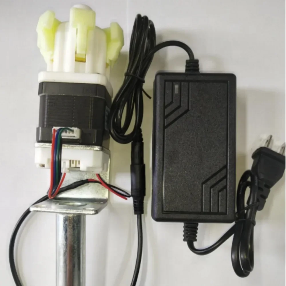 Flower machine for opening and closing petal parts Opening and closing flower machine Moving flower motor