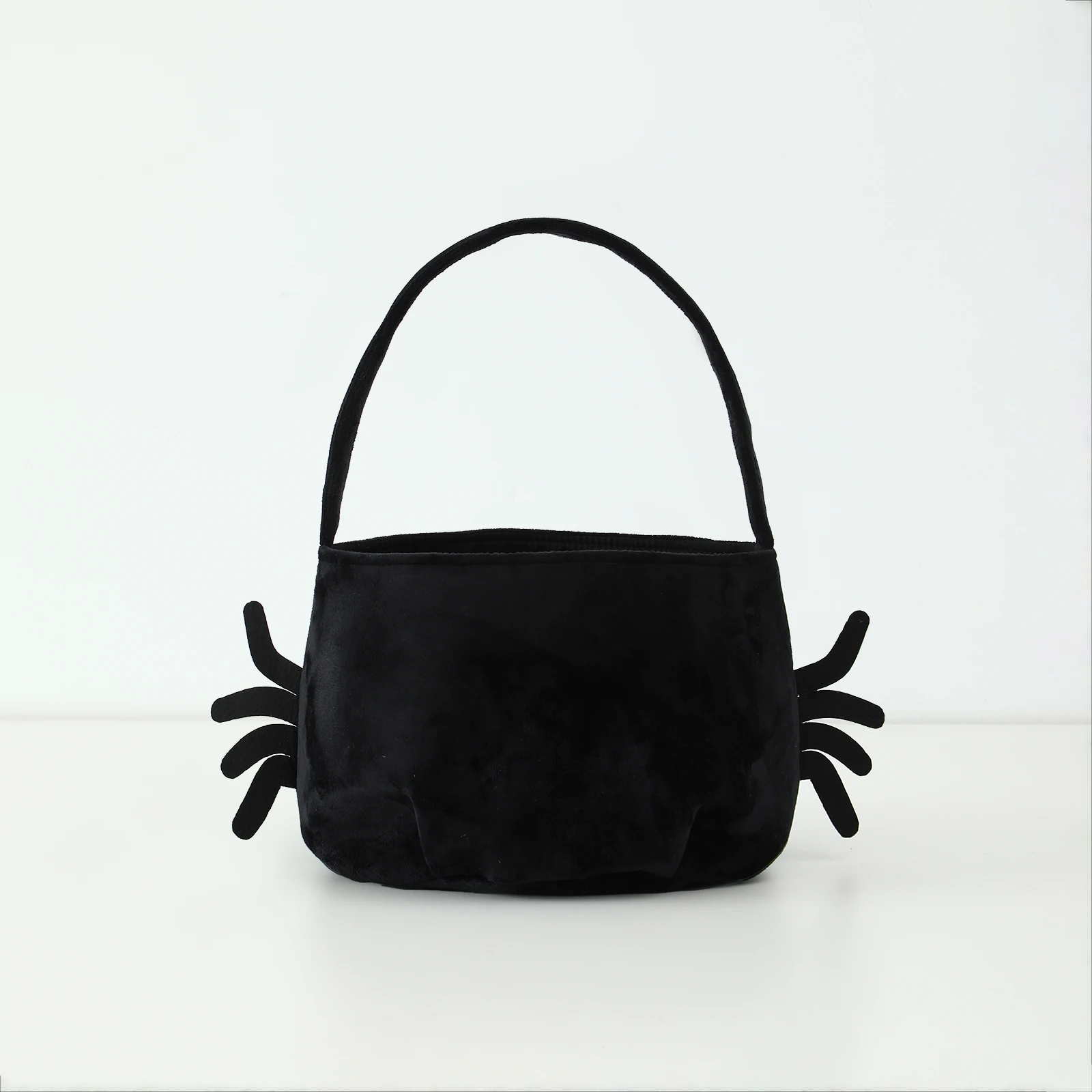 Halloween-Korb für Kinder, süßer Süßes oder Saures-Eimer, schwarze Katze, Spinne, Fledermaus, Partybevorzugung, Heimdekoration im Freien – Detail 5