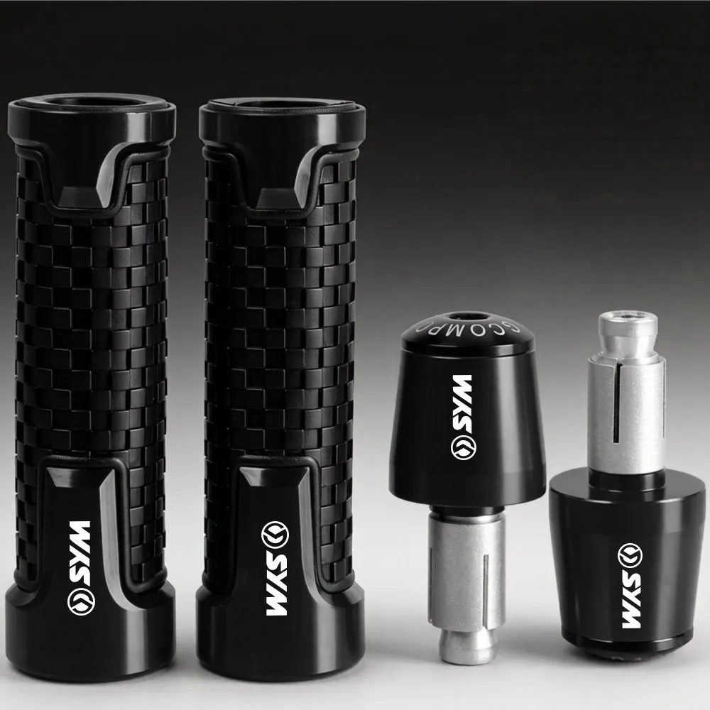 Motorcycle Handlebar Grips Ends Plug Silder Caps Shockproof For SYM Joymax Z 125 200 250 300 GTS 250i 300i T3 MAXSYM 400i 600i view 5