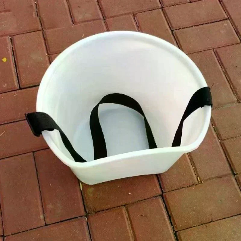 Plastic Fruit Picking Bucket Adjustable Shoulder Strap High Load For Orchard Harvest Gardening Thickened