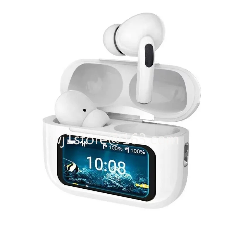 a910porワイヤレススマートカラースクリーンノイズリダクションbluetoothヘッドセット、画面付きワイヤレス高音質ヘッドセットに最適