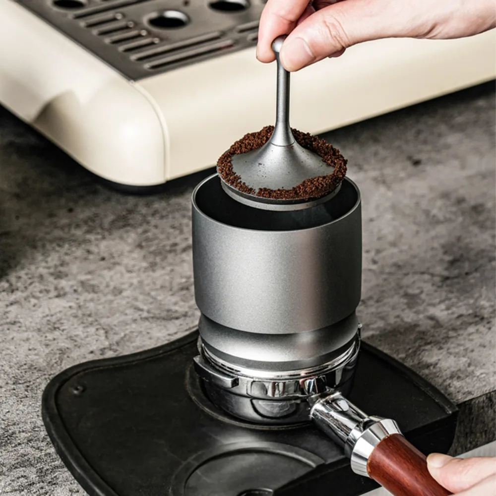 

58 мм чашка для дозирования кофе, универсальная коррозионностойкая воронка для дозирования эспрессо, коллектор порошка для кофе из алюминиевого сплава, бариста