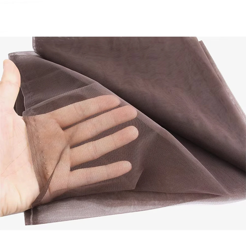 1 Yard Transparent Lace Net Material for Wigs Making & Repair Wig Caps Closures and Frontals Foundation Wig Accessories