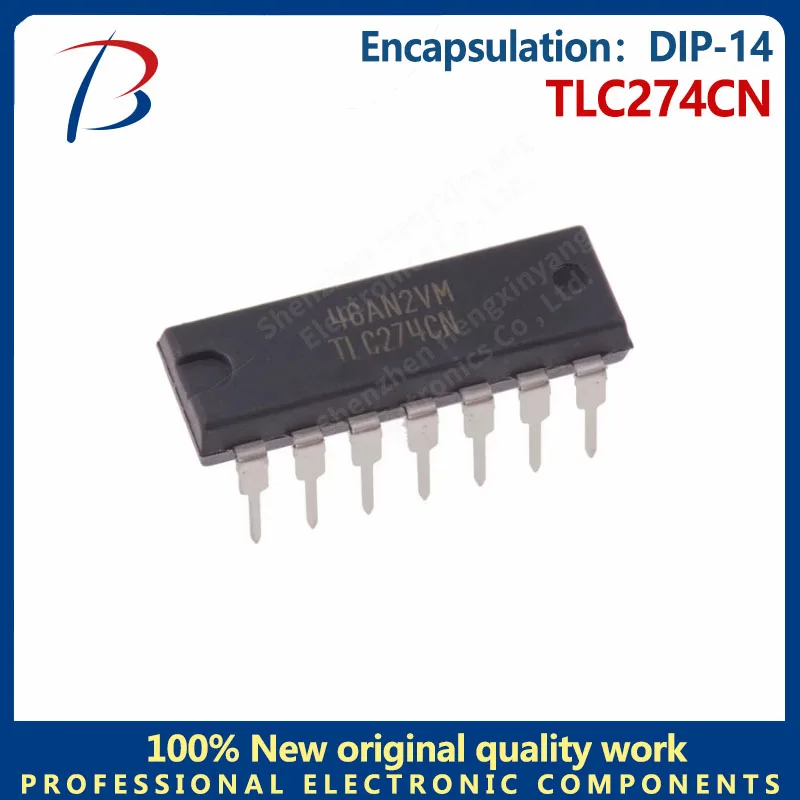 5PCS TLC274CN package DIP-14 linear amplifier instrument operational amplifier