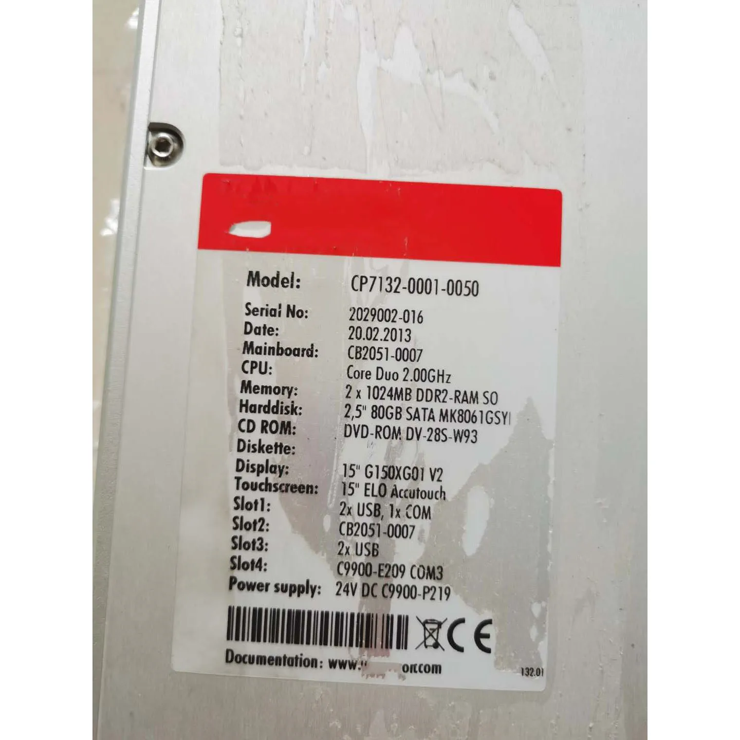 CP7132-0001-0050 Human Machine Interface พร้อมการรับประกัน