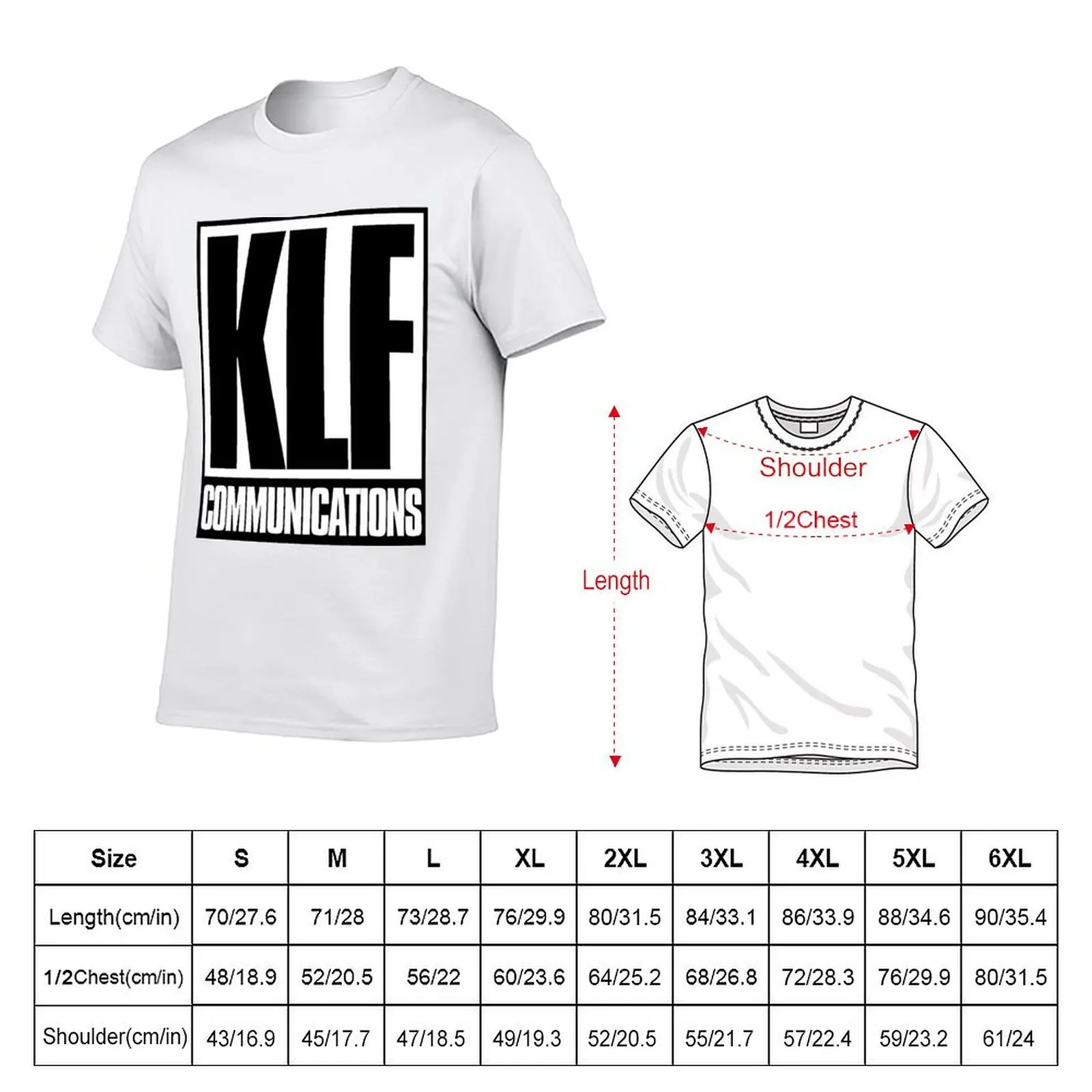 KLF Communications Inverse T-Shirt Industrial Work Tee Shirt