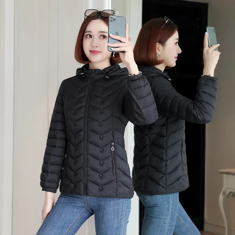 Women`s Jackets Coats Winter Overcoats 2022 New Women Autumn Warm Coat Lady Ultralight Jacket Female Windproof Parka Clothing