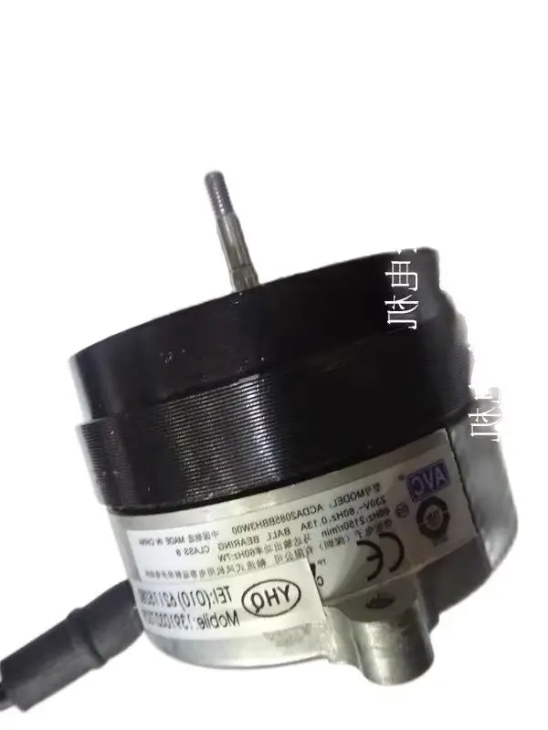 220V 7W AC Axial Flow Fan Motor External Rotor Asynchronous Motor with Capacitor for Operation Exhaust Fan Motor
