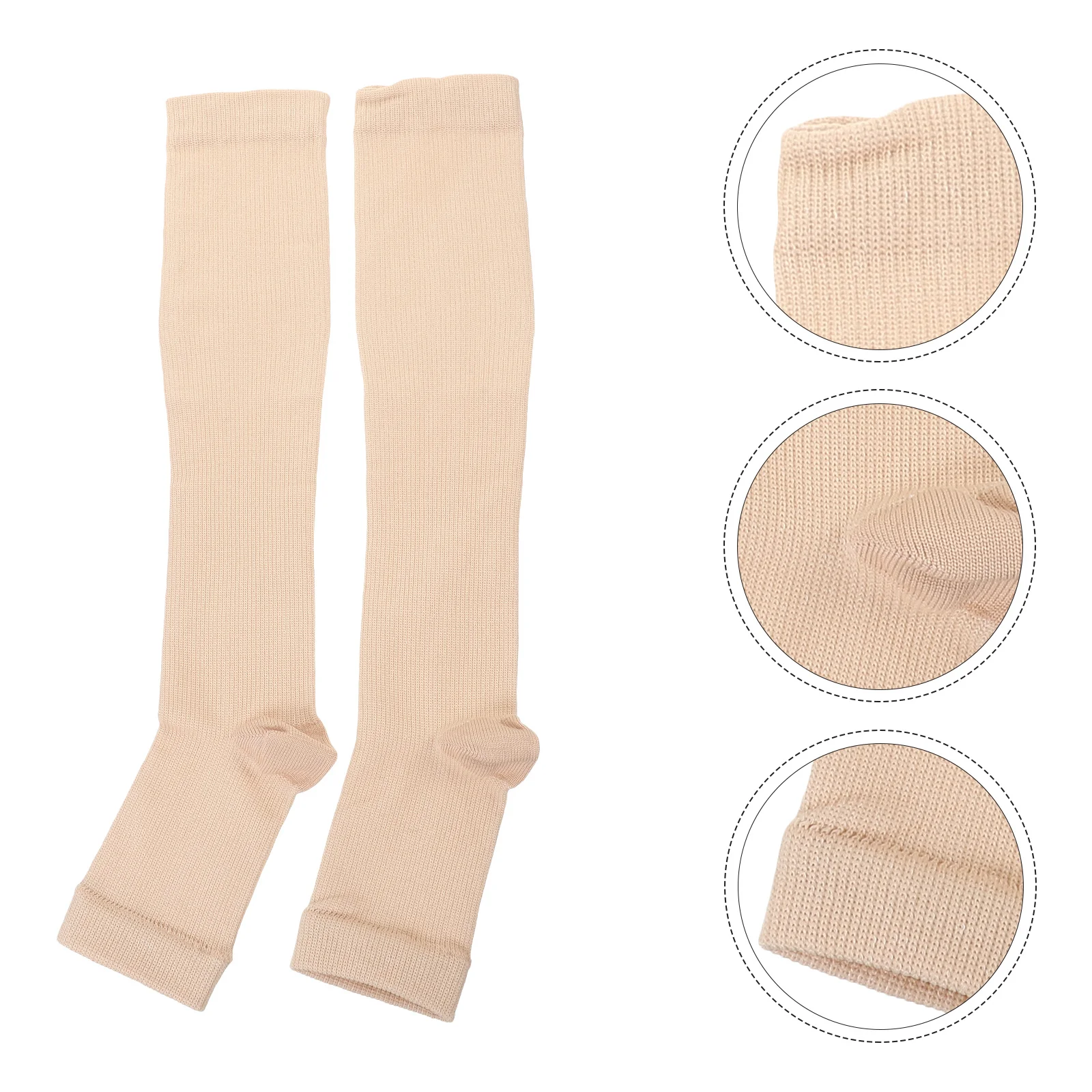 2 أزواج الجاكار الرياضة العجل جوارب ضغط التخسيس مطاطا العجل الأكمام لتخفيف تعب الساق جوارب تنفس