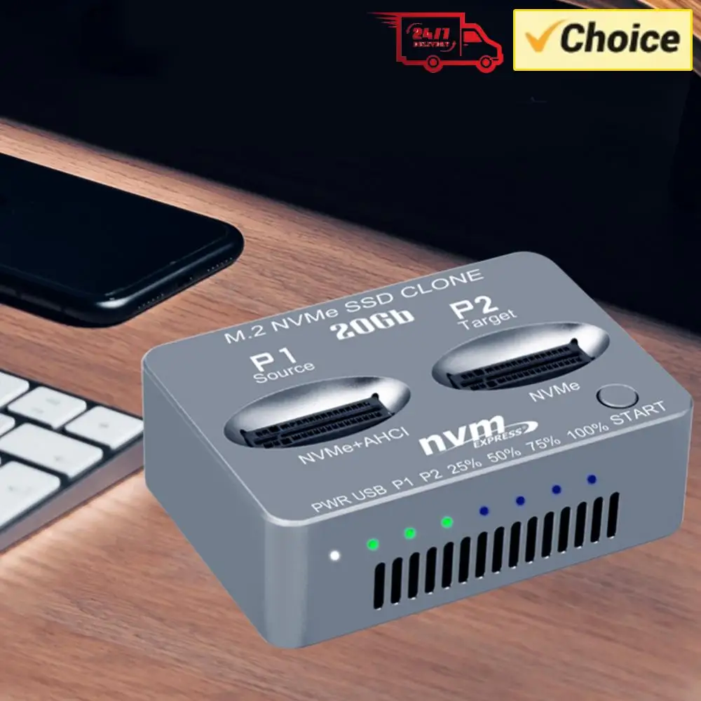 docking-station-nvme-dual-bay-usb-32-type-c-box-esterno-per-disco-rigido-gen2x-20gbps-enclosure-ssd-m2-m-key-per-ssd-m2-m-key