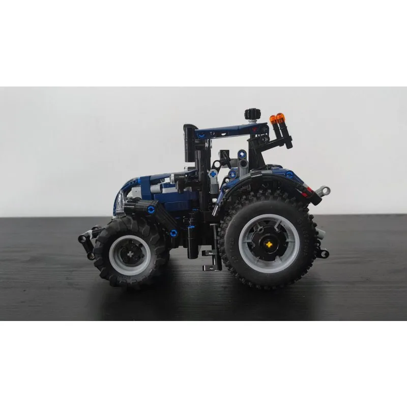 

MOC-155387 Городская ферма, небольшой сельскохозяйственный трактор, строительный блок, модель 563, детали, креативная детская игрушка на день рождения для мальчиков, подарок