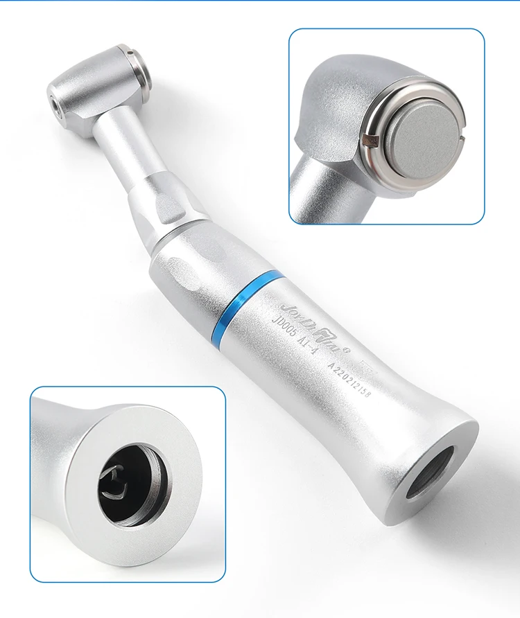 AZDENT Dental Niedrigdrehzahl-Handstück Gerades Handstück Winkelstück Passend für E-Typ Luftmotoren Zahnmedizinisches Instrument – Detail 12