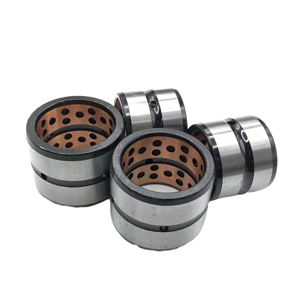 Excavator Bucket Pin Bushing 30-55mm Alloy Digger Shaft Sleeve Point Wear Ring for CAT Komatsu Hitachi