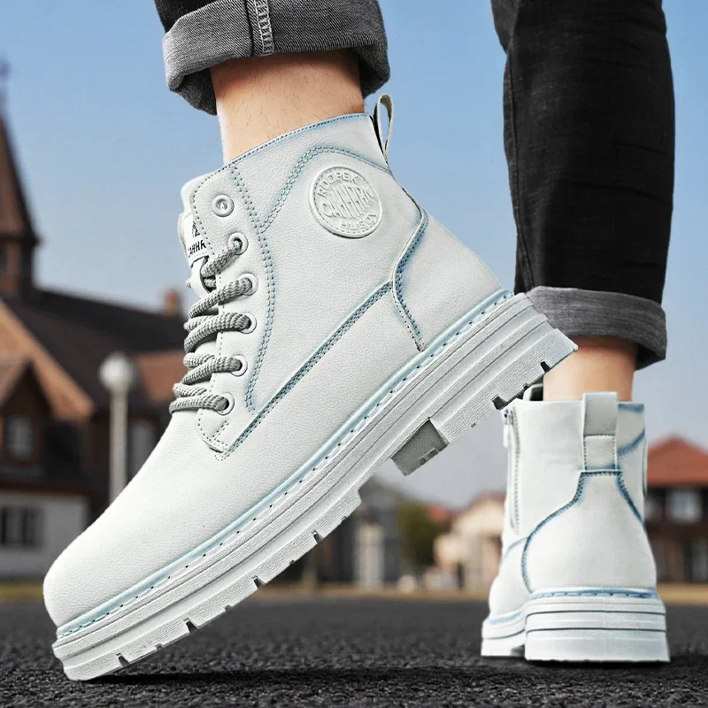 Winter Men Boots De… - image