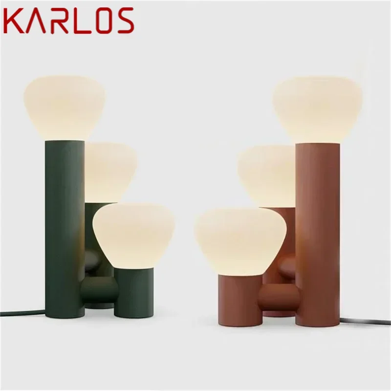 KARLOS Contemporary Table Lighting Creative Simple Design LED Decor Living Room Bedroom Home Desk Lamp