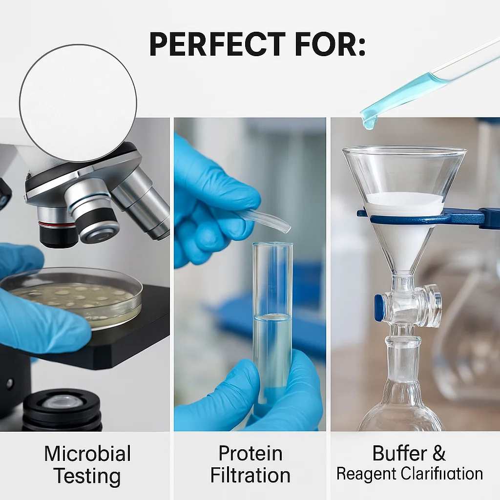CA Water System Acetic Acid Microporous Filter Membrane Cellulose Acetate Lab Protein Culture Medium Purified Water Filtration M