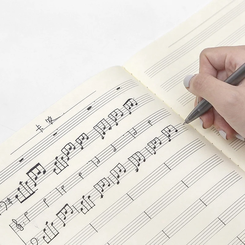 2X Five Lines Music Notes Notebook Music Tab Staff Stave Notebook