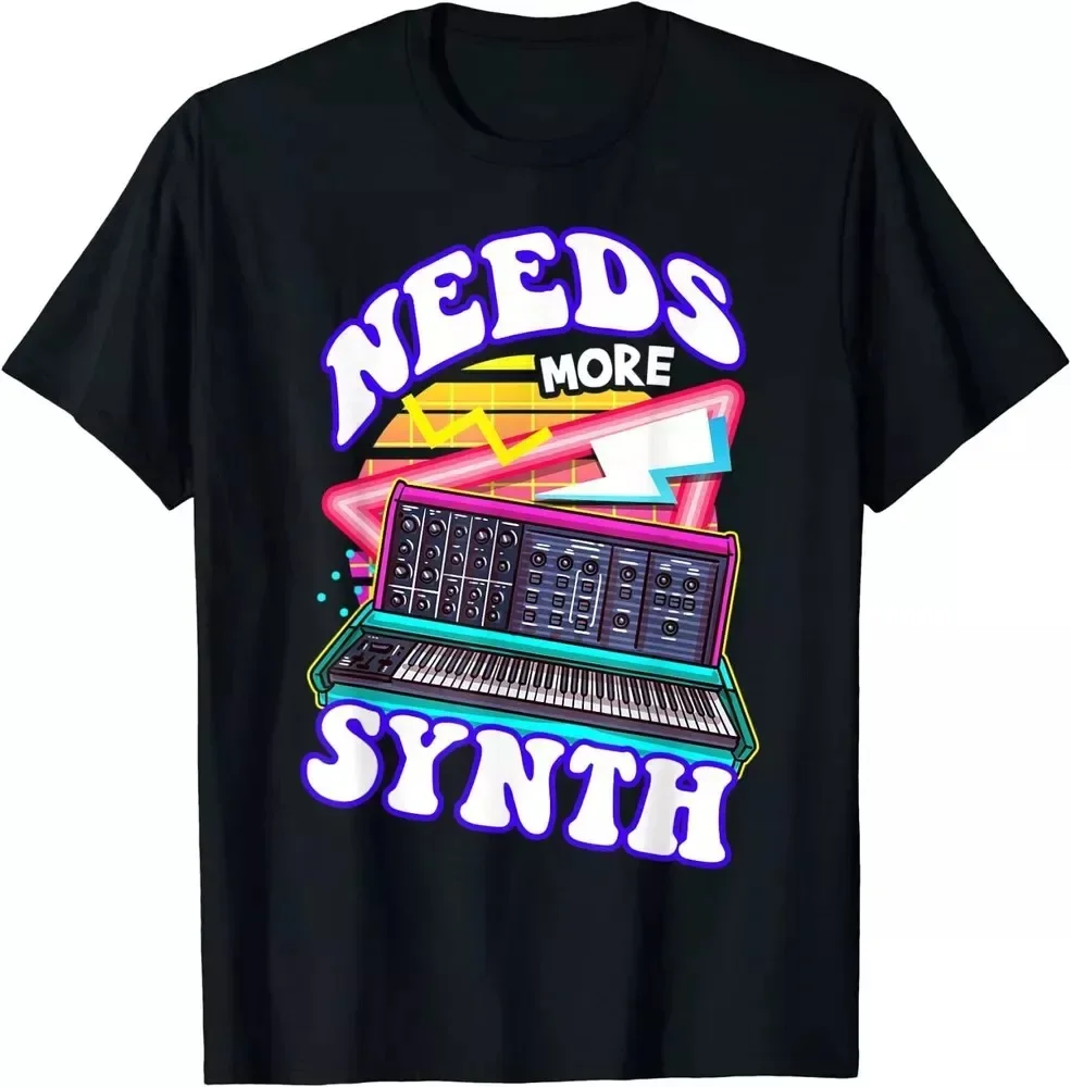 Synthesizer Keyboard Musician Unisex Design Gift Unisex T-Shirt S-5XL