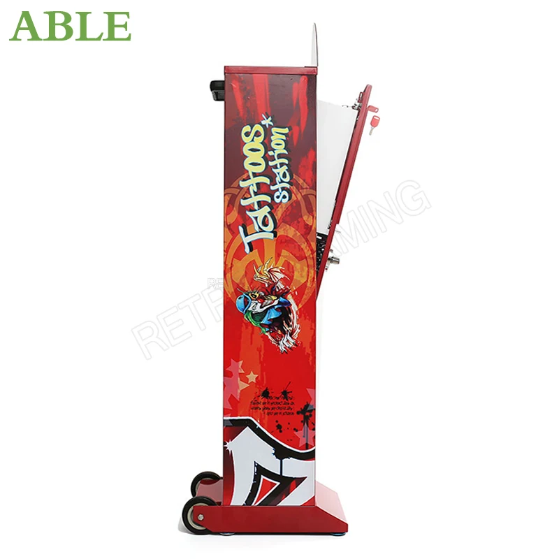 Arcade Tattoo Stickers Mechanical Coin Acceptor Selector Mechanism High Quality Vending Machine Capsule Ball