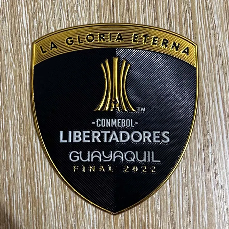 GUAYAQUIL FINAL 2022 2023 2025 LA GLORIA ETERNA CONMEBOL LIBERTADORES TPU PATCHES DE SOCCER FERRO EN BADGOS 29 DE OCTUBER DE 2022