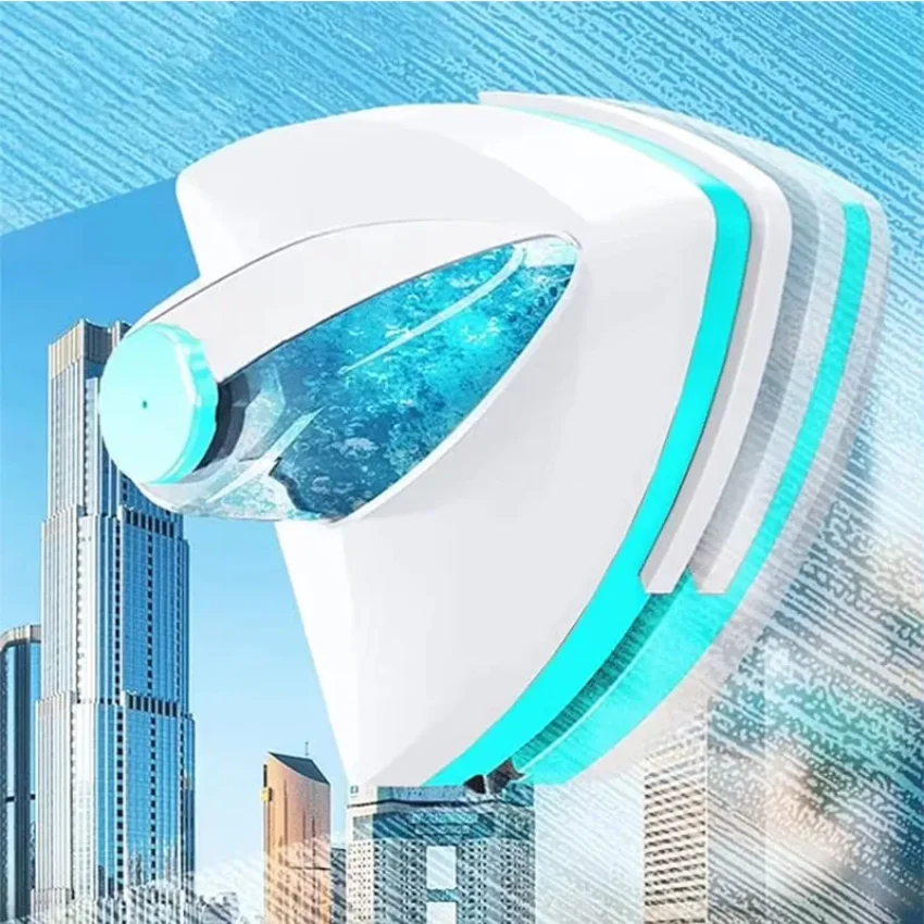 

Double Sided Magnet Windows Cleaner Automatic Drainage Wiper Glass Window Washer Household Cleaning Tool For Window Washing
