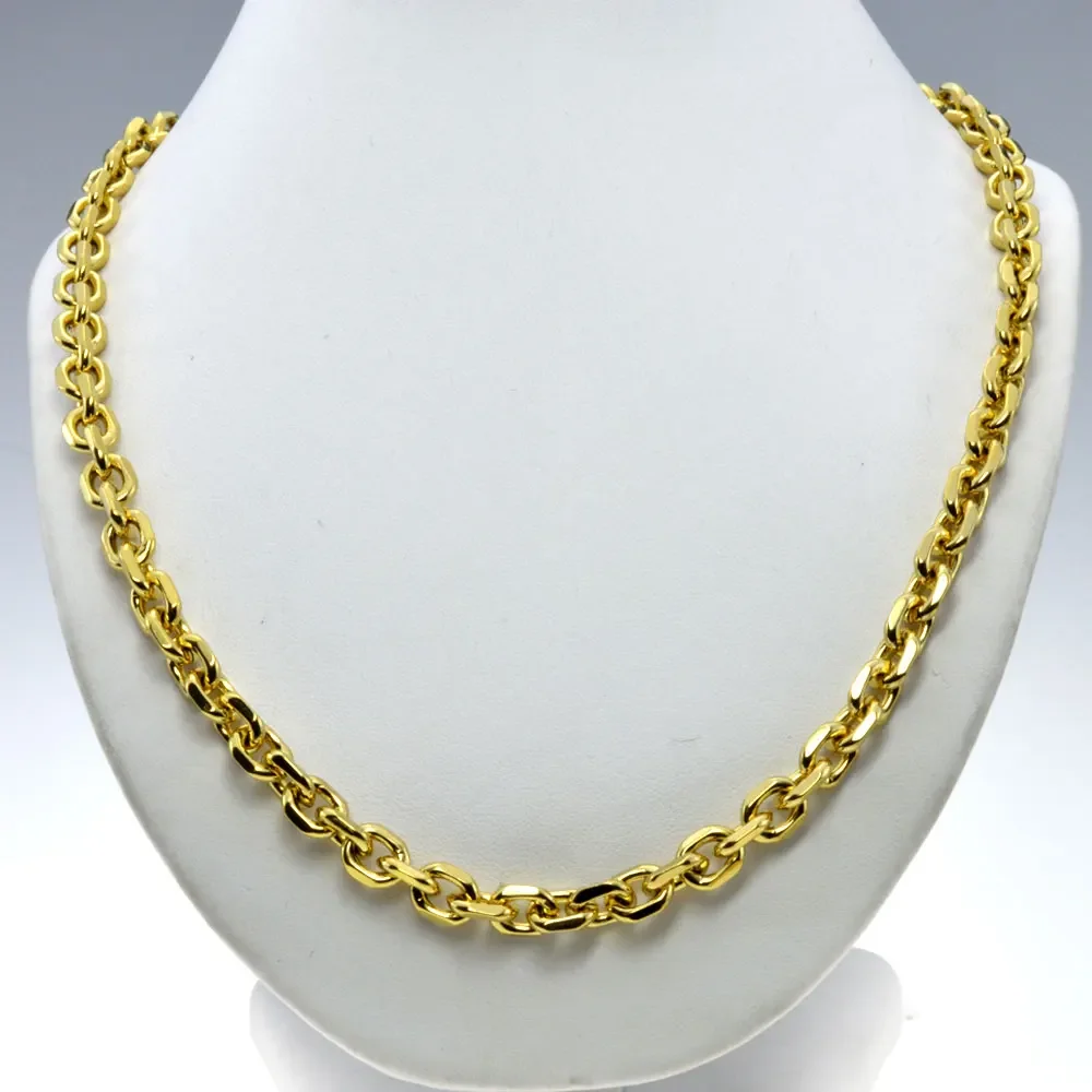 Men trendy chains necklace n248