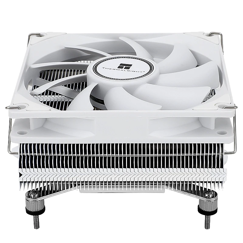 Imagem -04 - Thermalright Axp90-x47 Branco Cpu Cooler 47 mm Fino Heatpipe Desktop pc Empurrar para Baixo Cooler para Intel 1700 115x Amd Am4