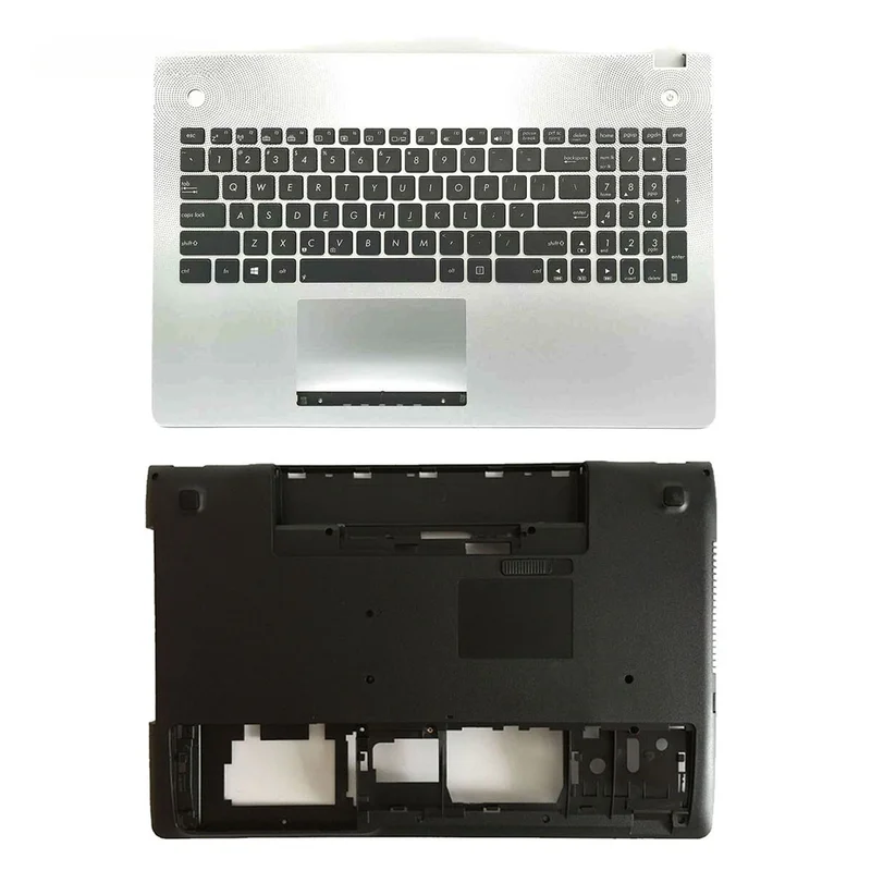 L+ For ASUS N56V N56VV N56VB N56VZ N56VJ Palmrest with Keyboard + Bottom Case