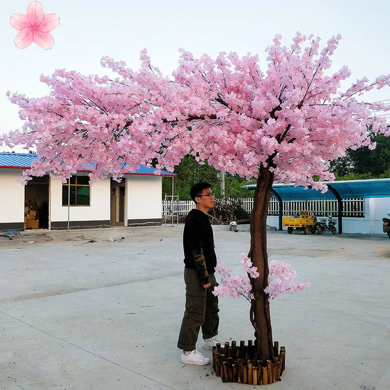 Simulation cherry blossom tree interior decoration plum blossom Spring Festival hotel decoration