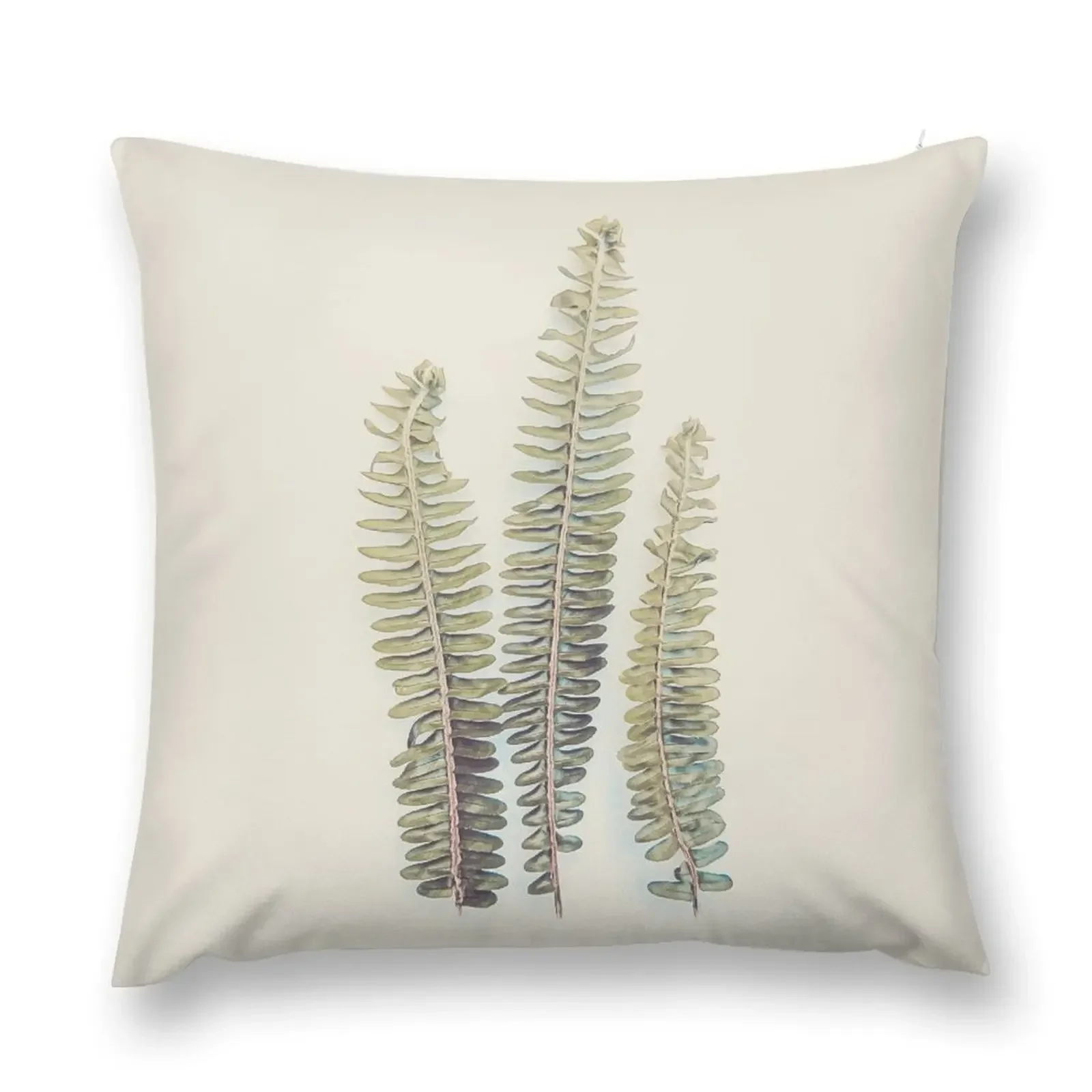 Fern Fronds Throw Pillow Luxury Cushion Cover christmas ornaments 2025 pillow