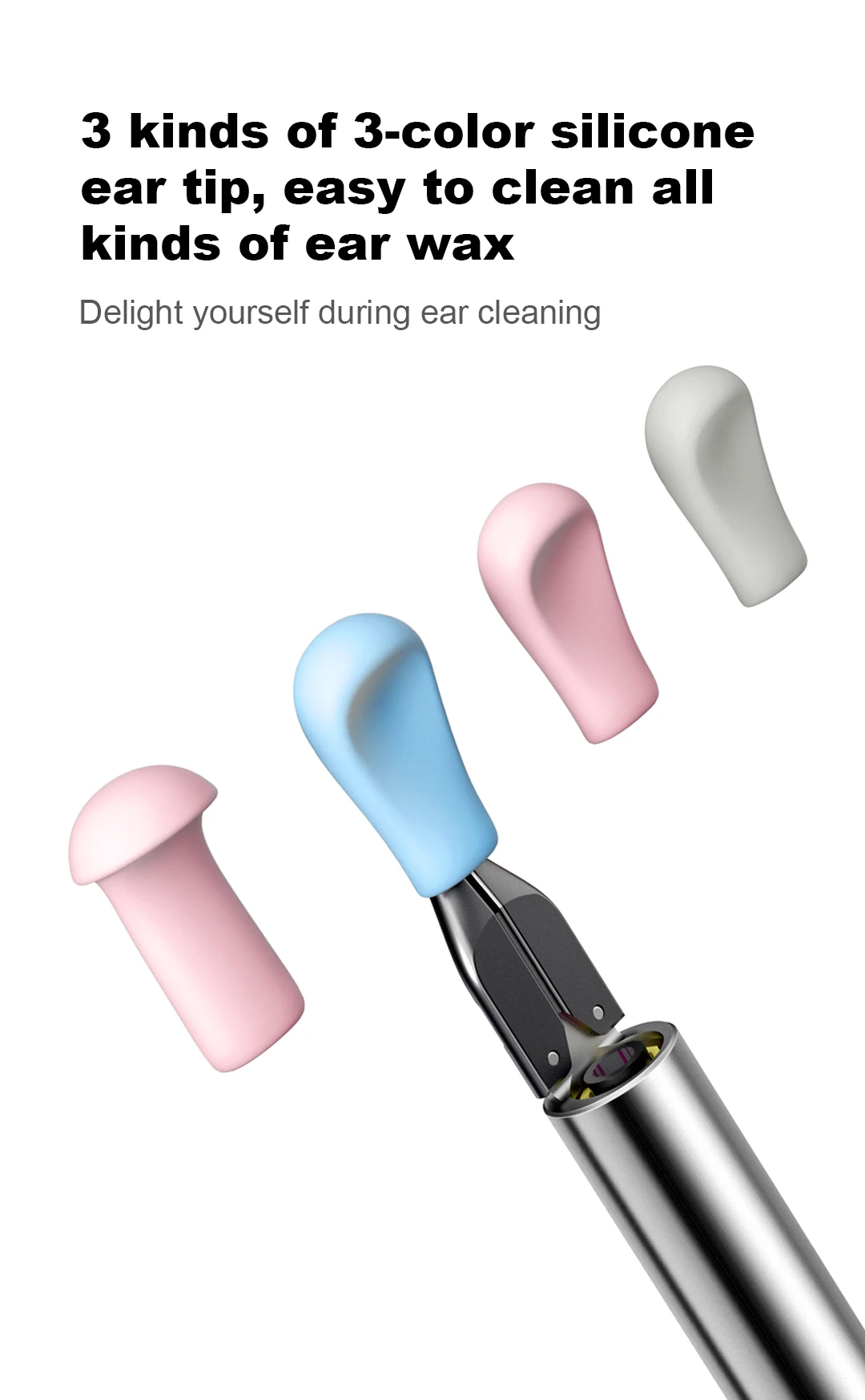 

12 Pieces/Set Bebird Note 5 Pro Replace Ear Tips Accessory Silicon Rubber Case Eartips Ear Spoon Set