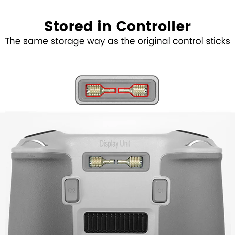 عصا التحكم عن بعد لـ DJI Mavic 4 pro/Flip/Air 3/Neo/Mini 4Pro Thumb Rocker استبدال عصا لـ DJI RC 2/RC/Pro/N3/N2/N1