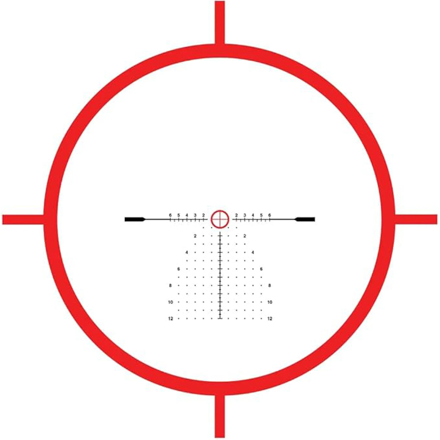VUDU 1-10x28 مللي متر Riflescope FFP LE5 Crosshair شبكاني الطائرة البؤرية الأولى مضيئة شبكاني نطاق MRAD 34 مللي متر أنبوب Maintube #6