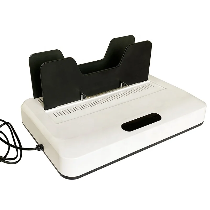 

No Preheating A4 Hot Melt Binding Machine 60MM Binding Width Office Thermal Binding Machine