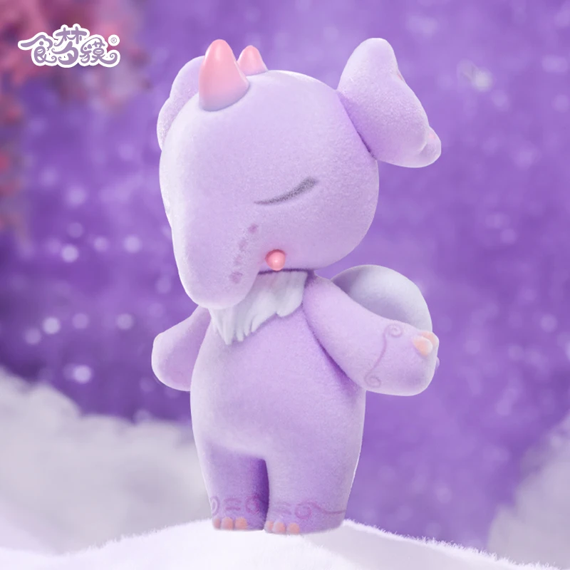 

Коллекционная фигурка Shan Hai Jing Dream Eater Xun Meng Series Flocked: милая настольная статуэтка, идеальный подарок для фанатов аниме