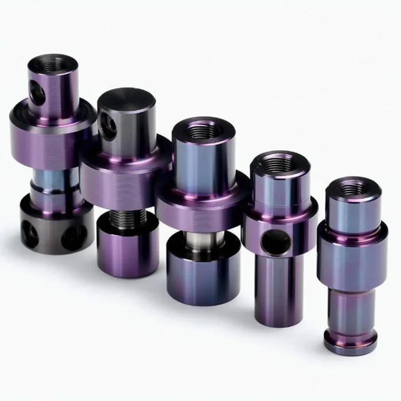

Custom CNC Machining Precision Parts Hydraulic Fittings PVD Coating Aluminum Stainless Steel Machining Parts