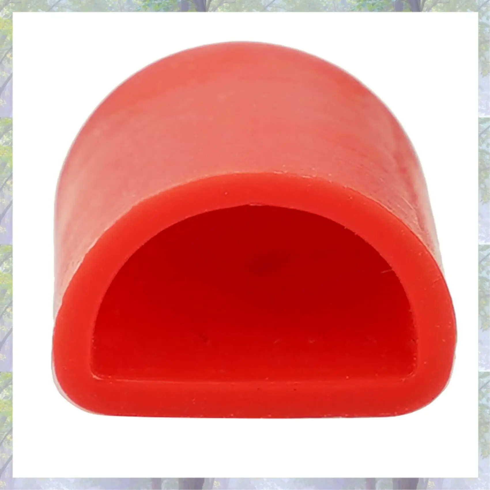 4-delige voetsteunhoes siliconen hoes voor Ninebot Es2 Es4 Millet Xiaomi M365 / M365 Pro elektrische scooter, rood