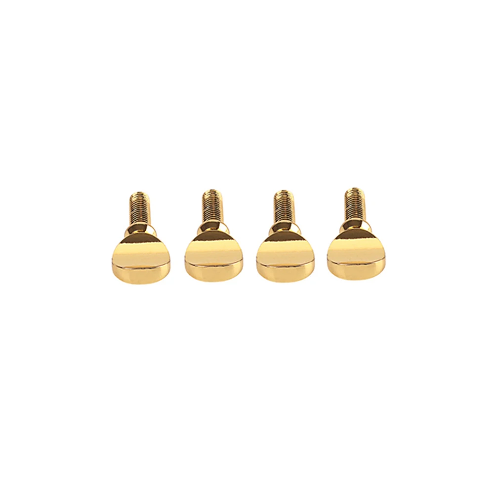 

4pcs Saxophone Ligature Screws Replacement Parts For Alto Tenor Soprano Saxophone Clarinet Steel Lightweight Golden