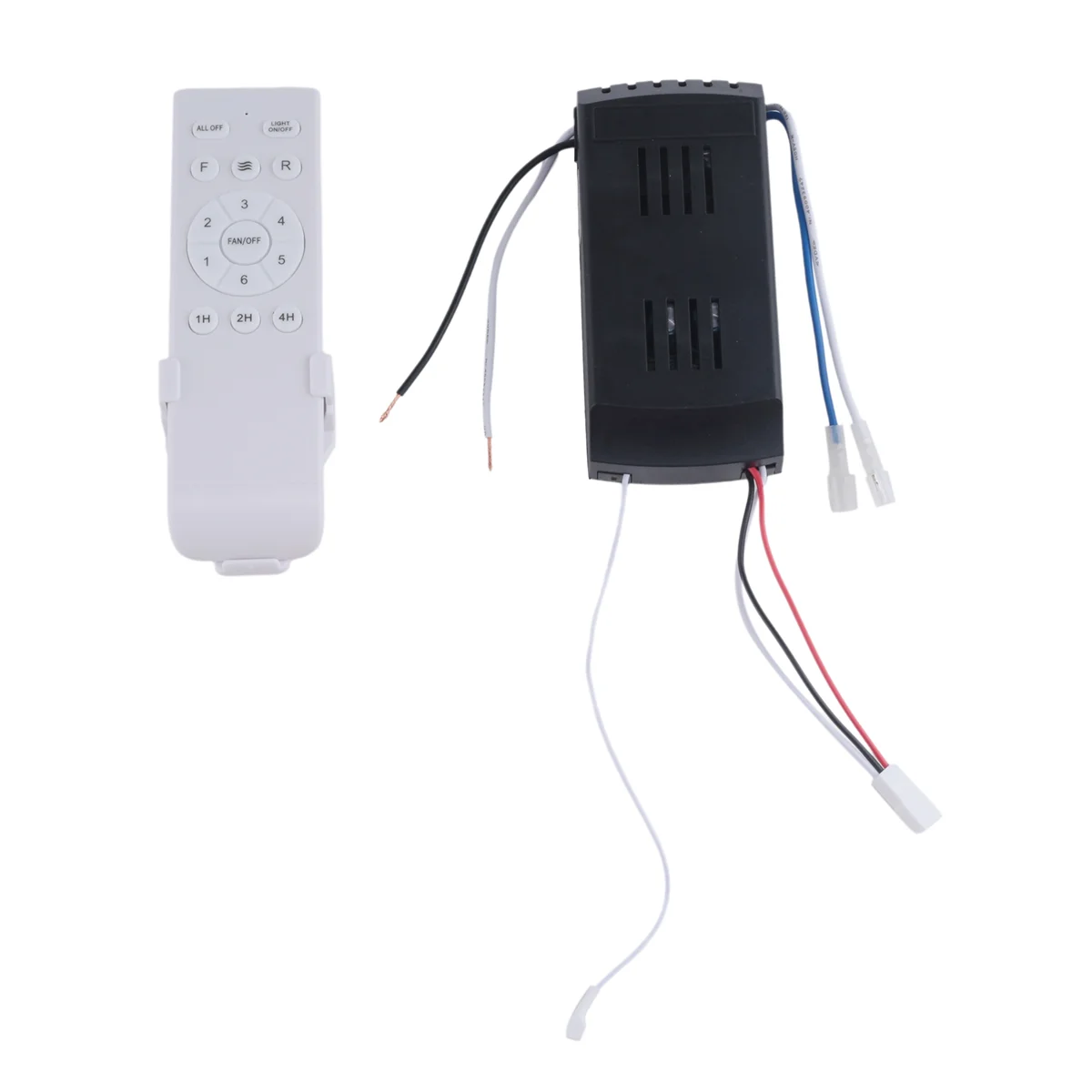 N13R HOT Universal Ceiling Fan Remote Control Kit Replacement, 6-Speed & Timing, Remote Replacement for DC Ceiling Fan Light