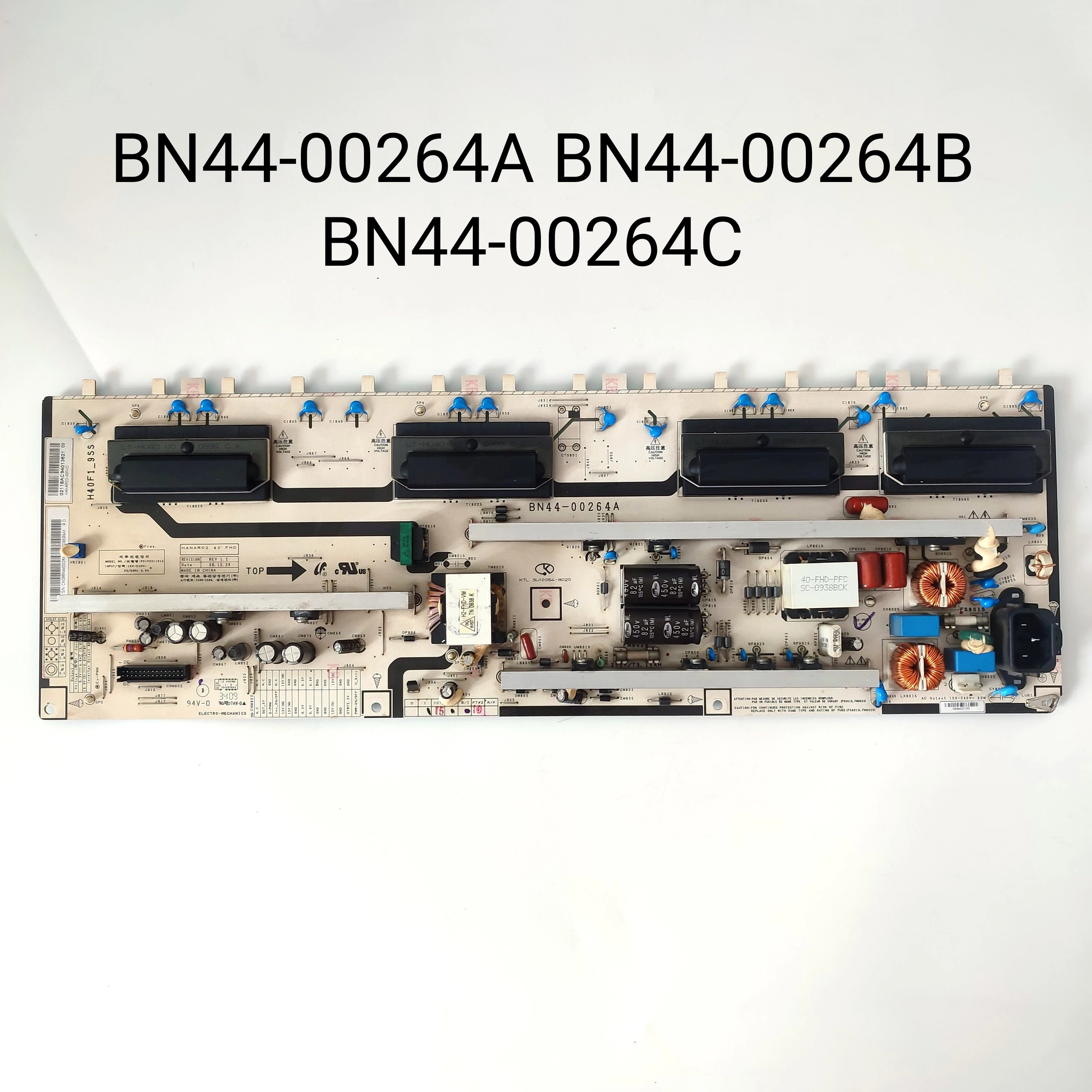 

BN44-00264A BN44-00264B BN44-00264C Power Supply Board / Backlight Inverter Fits For LE40B530P7 LE40B550A5 LE40B620R3 LE40B651