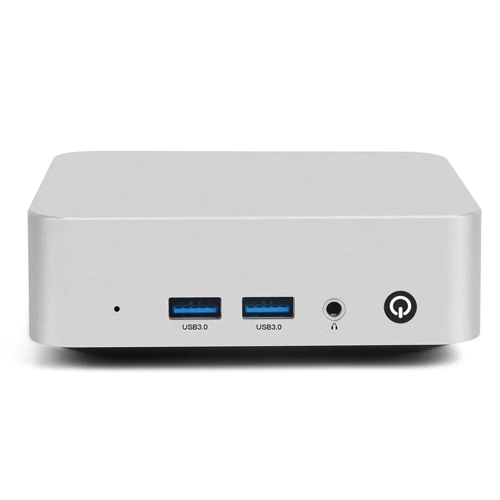 SZBOX W6 Mini PC Intel N3700 MINI PC Windows 10 SO-DIMM RAM 8 GB 128 GB SSD RJ45 1000 M LAN M.2 SATA3 * 2 Computer da gioco desktop