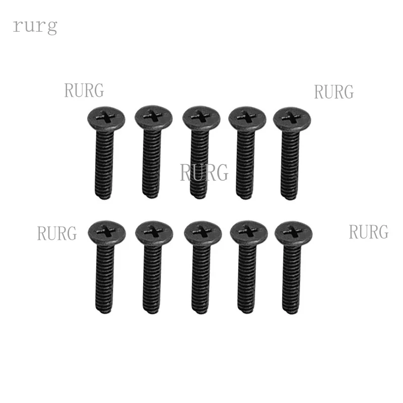 R+  10pcs Black Lower Bottom Base Cover Case screws For LENOVO Legion 5 16IRX9 83DG