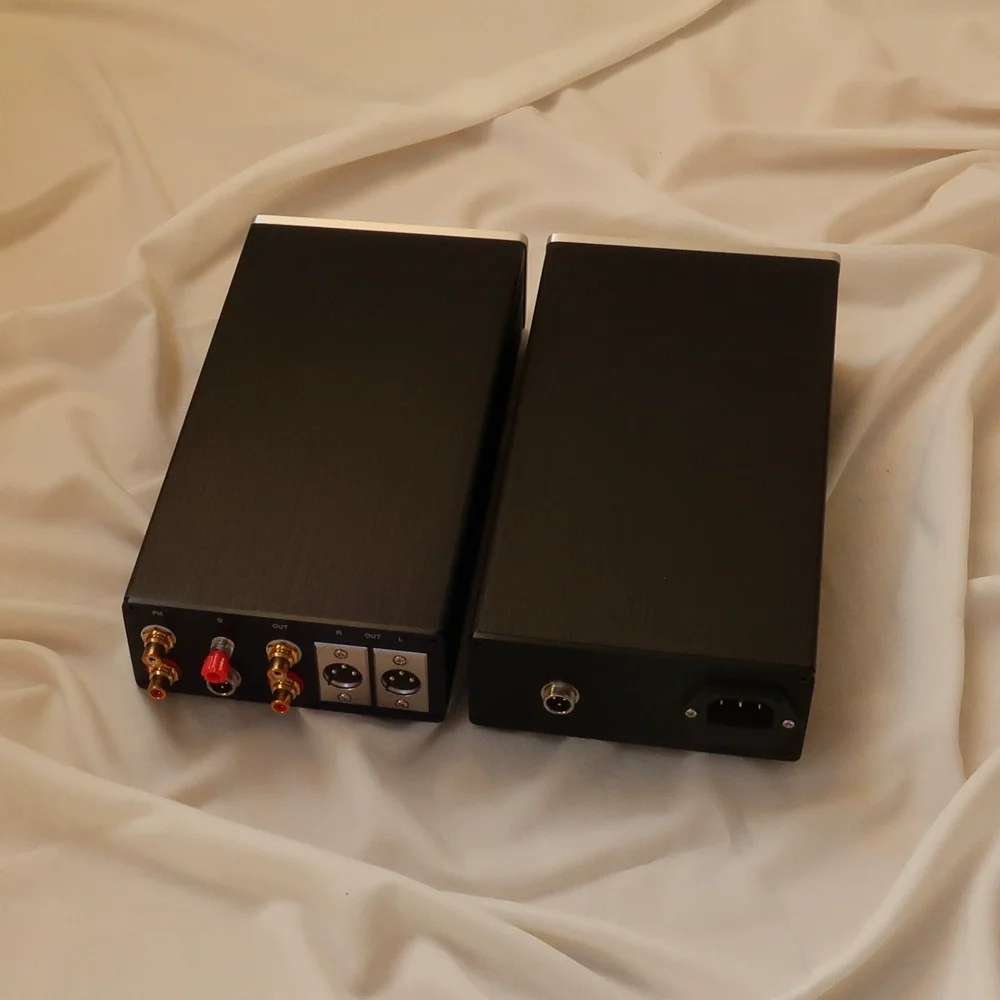 MM Moving Magnetic True Balance High Gain Vinyl Record Balanced Output Turntable Amplifier