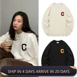 Fashionable And Trendy Letter Printed Classic Round Neck Sweatshirt Tailor-made For Women's Autumn Wardrobe