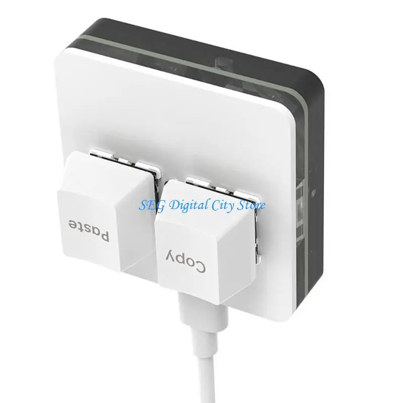 U75B Nhẹ 2 Bàn phím chơi game chính, bàn phím cơ học USB C có màu cho trò chơi nhịp điệu và năng suất